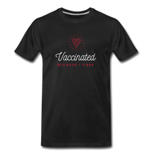 Load image into Gallery viewer, Because I Care Tee - black