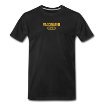 Load image into Gallery viewer, Vaccinated Tee - black