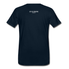 Load image into Gallery viewer, Teachers Support Teachers Tee | White Print - deep navy