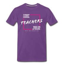 Load image into Gallery viewer, L's into Lessons Tee - purple