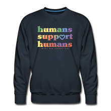 Load image into Gallery viewer, Humans Support Humans Sweatshirt - navy