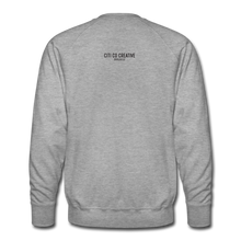 Load image into Gallery viewer, Queers Support Queers Sweatshirt | Black Print - heather gray