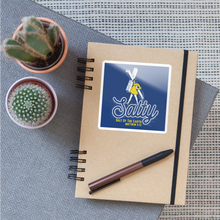 Load image into Gallery viewer, Salty Sticker - white glossy