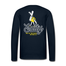 Load image into Gallery viewer, Salty Long Sleeve Tee - deep navy