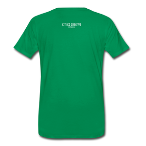 Teachers Support Teachers Tee | White Print - kelly green