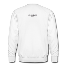 Load image into Gallery viewer, Queers Support Queers Sweatshirt | Black Print - white
