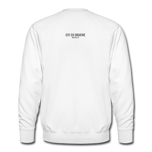 Queers Support Queers Sweatshirt | Black Print - white