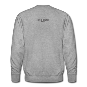 Queers Support Queers Sweatshirt | Black Print - heather gray