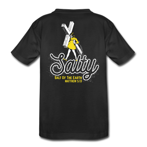 Salty Youth Tee - black